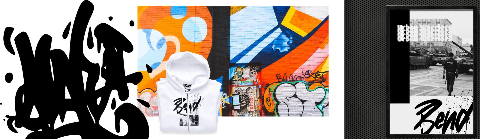 Bend clothing brand main project visual